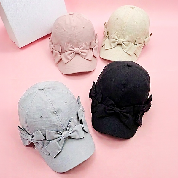 【SELECT】360度可愛い 大人リボンキャップ