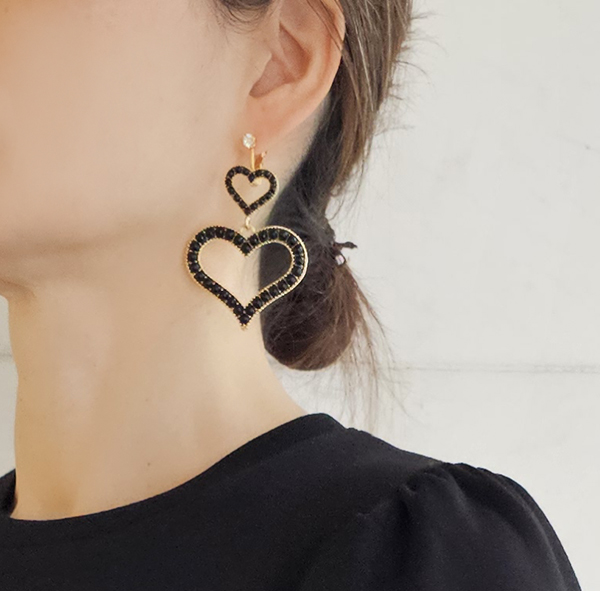 【SELECT】BIGハートのピアス